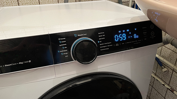 wasmachine timer tijd wasprogramma