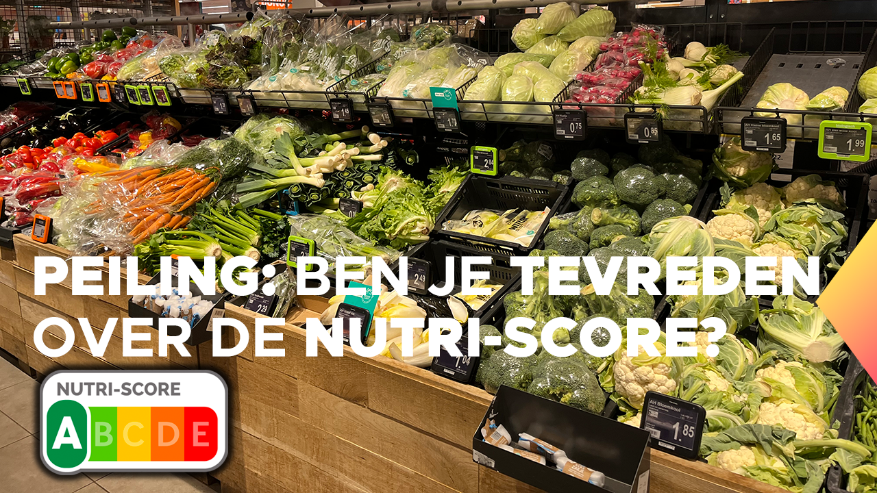 peiling nutriscore groente