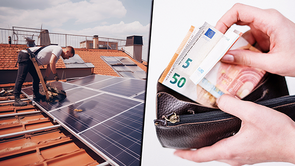 zonnepanelen dak geld