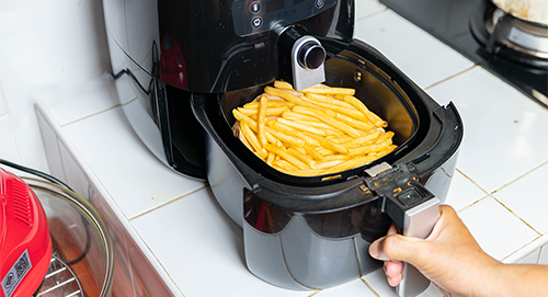 Vraag airfryer Blokker