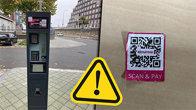 Oplichting met QR-codes