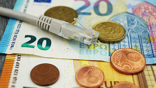 kosten internet geld utp-kabel