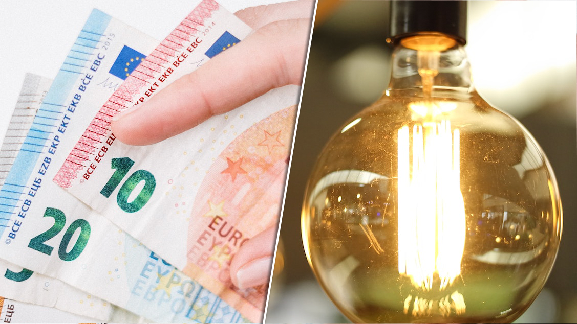 geld energie lamp