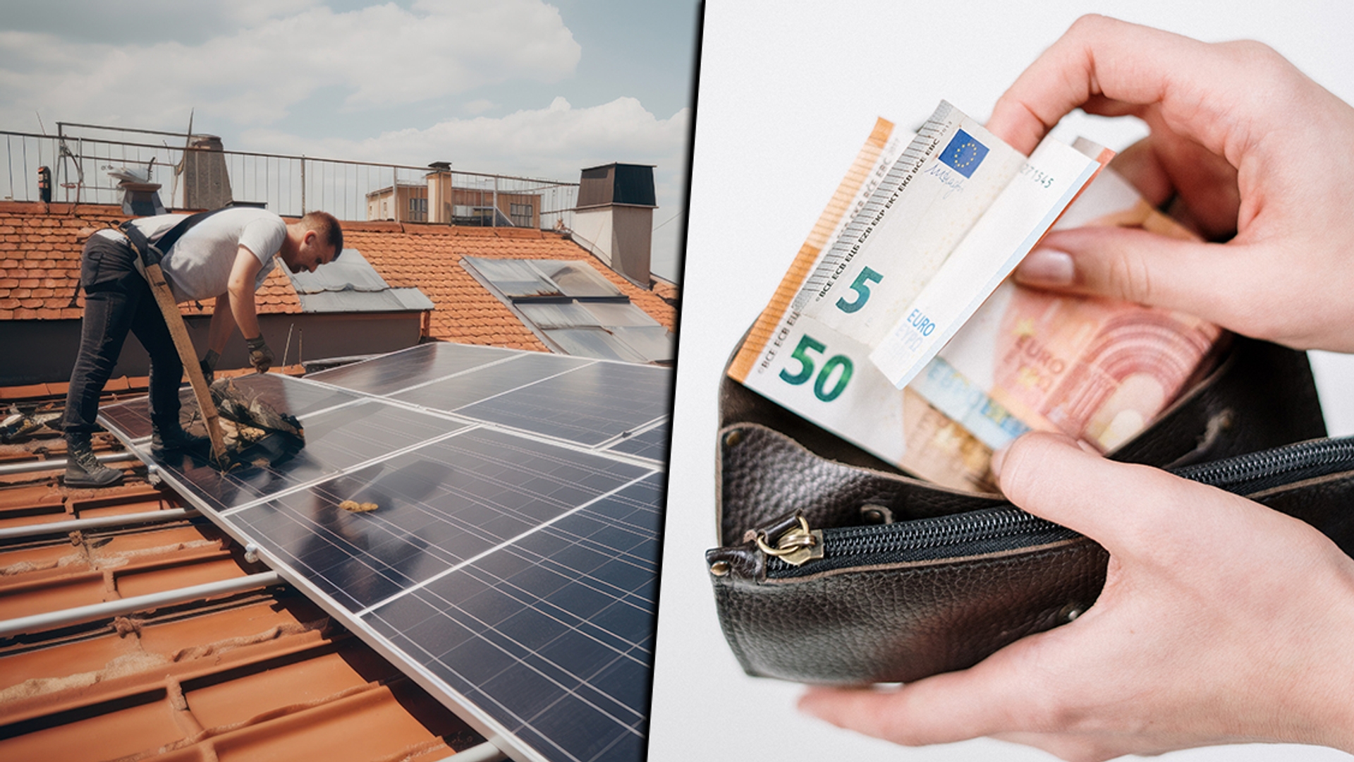 zonnepanelen portemonnee geld